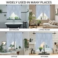 thumbnail image 3 of Blue Branches Swag Valances for Windows, Kitchen Window Curtains Over Sink, Vintage Art Farmhouse Window Treatment Curtains for Living Room/Bedroom Curtains 2 Panel Sets 36"x45", 3 of 8