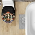thumbnail image 4 of ZIATUBLE Mushroom Daisy Toilet Lids Covers Galaxy Toilet Seat Cover Protector Universal Toilet Lid Covers for Bathroom Decoraction Elongated Toilet Cover Protector Universal Decor, 4 of 6