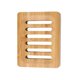 thumbnail image 5 of Jabonera de bambú, diseño de drenaje, Material sólido y duradero, para ducha/baño/viaje/cocina, 5 of 5