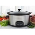 thumbnail image 2 of Nesco DSC-6-25 Mijoteuse Numérique 6 Qt., Ovale - Acier Inoxydable, 2 of 2