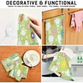 thumbnail image 7 of Dreamtimes Easter Bunny Eggs Kitchen Dish Towel 6 Pack, Soft Absorbent Dishcloths Reusable Hand Towel Washable Tea Towels for Home Kitchen Bar Table Decor, 28 x 18 Inch, 7 of 7