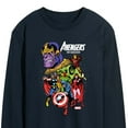 thumbnail image 3 of Marvel The Avengers - Vs Thanos - Adult Long Sleeve Graphic T-Shirt, 3 of 5