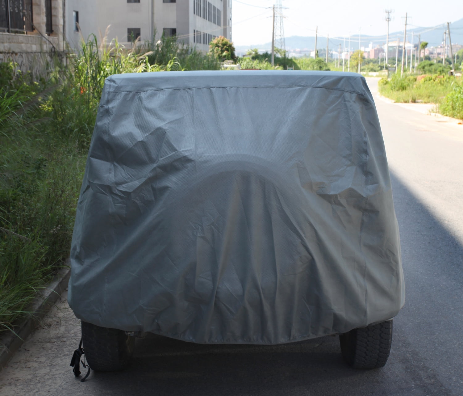 Leader Accessories Compatible for Jeep Wrangler 4 Door Custom Car Cover 5 Layer Waterproof