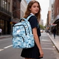 thumbnail image 6 of Bulopur Camo Shark Kids Backpack for Boys, Cute School Bag Lightweight/Breathable/Durable/Waterproof Multi-Pocket Book Bag for Back to School, 6 of 7