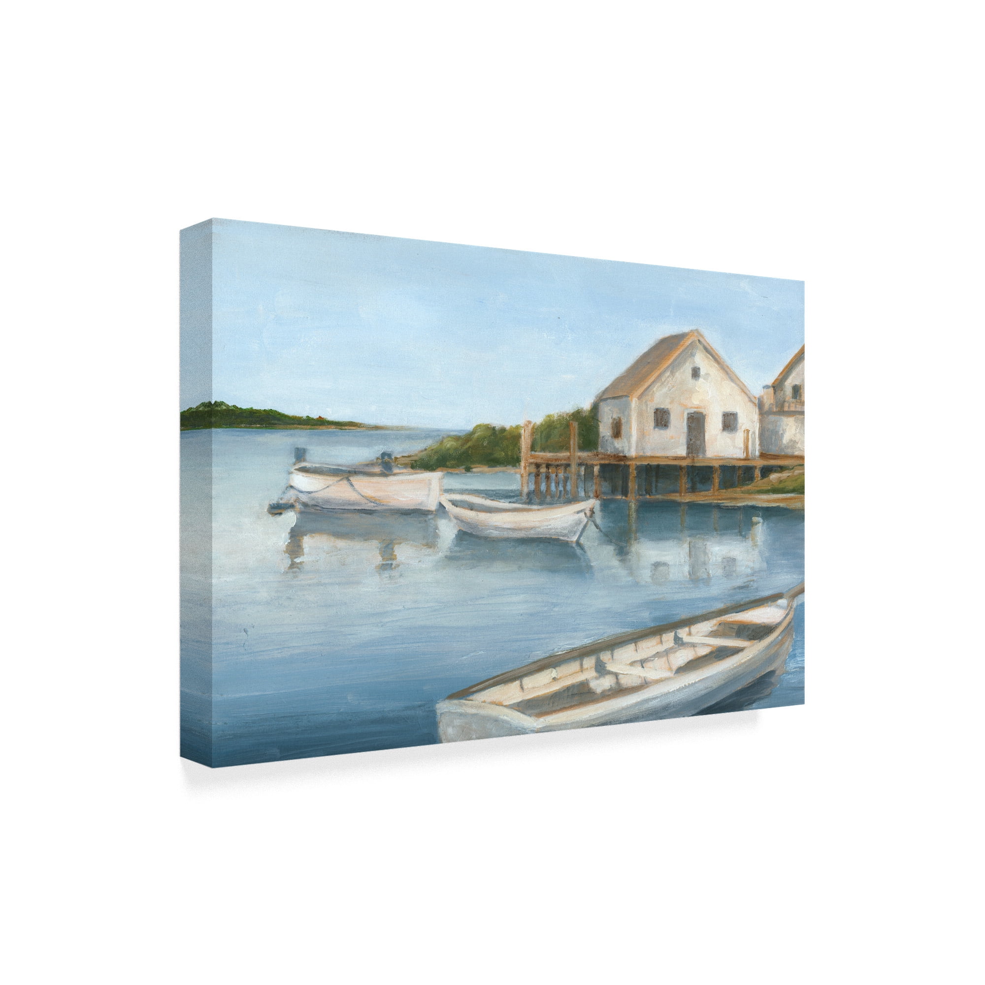 Trademark Fine Art 'Tranquil Waters II' Canvas Art by Ethan Harper