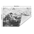 thumbnail image 3 of XMXY Woven Placemats Set of 6 PCS, Grey Abstract Texture Table Mats Washable Heat Resistant Placemats, 3 of 6