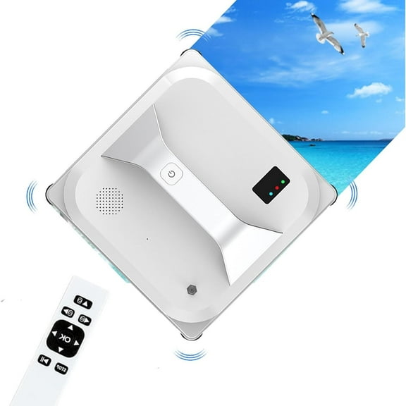 Window Cleaner Robot, Automatic Window Cleaning Robot, Remote Control,Window Washer Robot With 2500pa Strong Suction