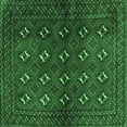 thumbnail image 1 of Ahgly Company Indoor Square Persian Emerald Green Traditional Area Rugs, 7' Square, 1 of 4
