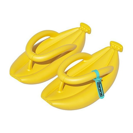 

Womens Sandals Beach Thick Sole Flip Flop Sandal Eva Yellow 44