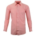 thumbnail image 2 of Monsieur Camisa de Vestir Regular Fit  Coral, 18" Cuello 33" Manga Monsieur 13046B, 2 of 4