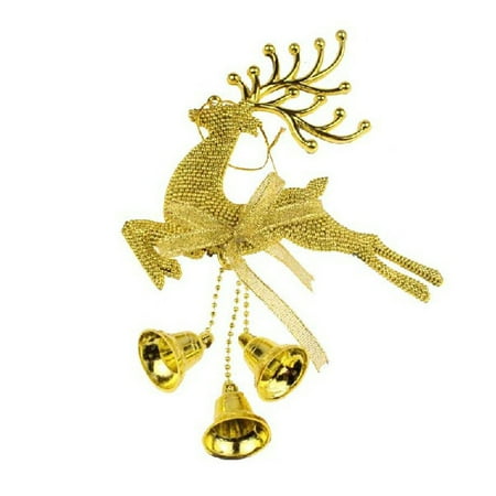 Jingle Bell Hanging - Christmas Tree Hanging Elk Bells Jingle Pendant Party Decoration Ornaments Xmas