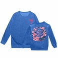 thumbnail image 5 of WOYY Little Girl's Sweatshirt Flower Print Casual Loose Sweatshirt Children's Pullover, 5 of 5