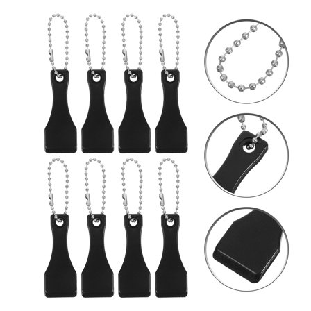 Luxshiny 20pcs Black Plastic Lotto Scratcher Tool for Party Use Durable Ticket Scraper and Scratching Pen