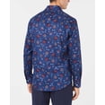 thumbnail image 2 of Tasso Elba Men’s Roman Floral Shirt (Blue Combo, XL), 2 of 7