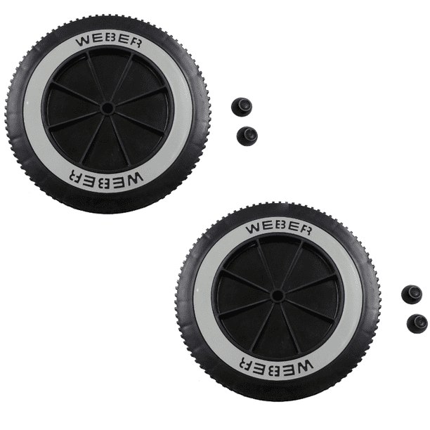 er 65930 6" Replacement Wheel for Charcoal Grills (2 Pack) Walmart