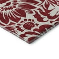 thumbnail image 4 of Addison Rugs Premium Machine Washable Mayfield  Burgundy 8' x 8' Round Rug, 4 of 5