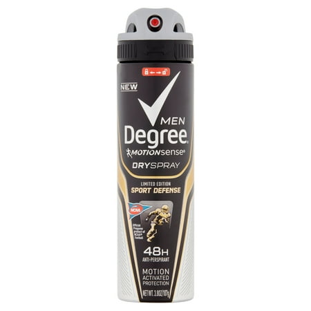 Degree Men Antiperspirant Dry Spray Sport Defense 3.8 oz ...