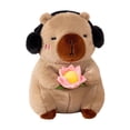 thumbnail image 2 of Animal de peluche Hugo juguete suave decorativo para niños Caqui 25cm, 2 of 10