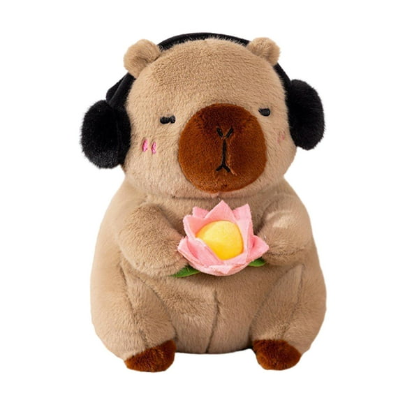 Ruiboury Stuffed Animal Plush Bedroom Decoration for Kids Teens Day Valentine's Gifts Khaki 25cm