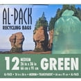 thumbnail image 1 of AL-Pack sac à ordures moyen vert transparent, 1 of 1