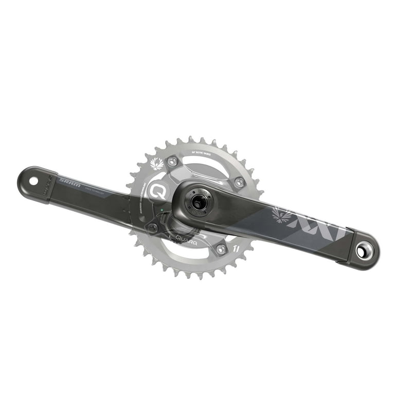 パーツ SRAM XX1 EagleDUB170mmCrankset,Boost 34T SRAM XX1 Eagle Carbon Boost Crankset - 170mm, 12-Speed, 34t