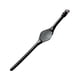 thumbnail image 2 of Correa de reloj de cuero Accesorios de reloj Correa de repuesto clásica Pulsera de reloj negro, 2 of 9