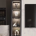 thumbnail image 1 of Gabinete de vino de lujo ligero de alta gama, gabinete de TV, decoración del hogar de alta gama, elegante, de alta calidad, artesanía de entrada de sala de estar, 1 of 5