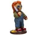 thumbnail image 2 of Mini Figurine de Jeu pour Enfant Compagnon Poupée Chuck Film d'Horreur Statue de Collection, 2 of 5