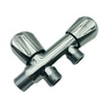 thumbnail image 3 of Desviador de grifo de baño, salida de interruptor doble, válvula de ángulo de 3 vías de cobre, divisor de control doble para lavabos, hoteles,, 3 of 9
