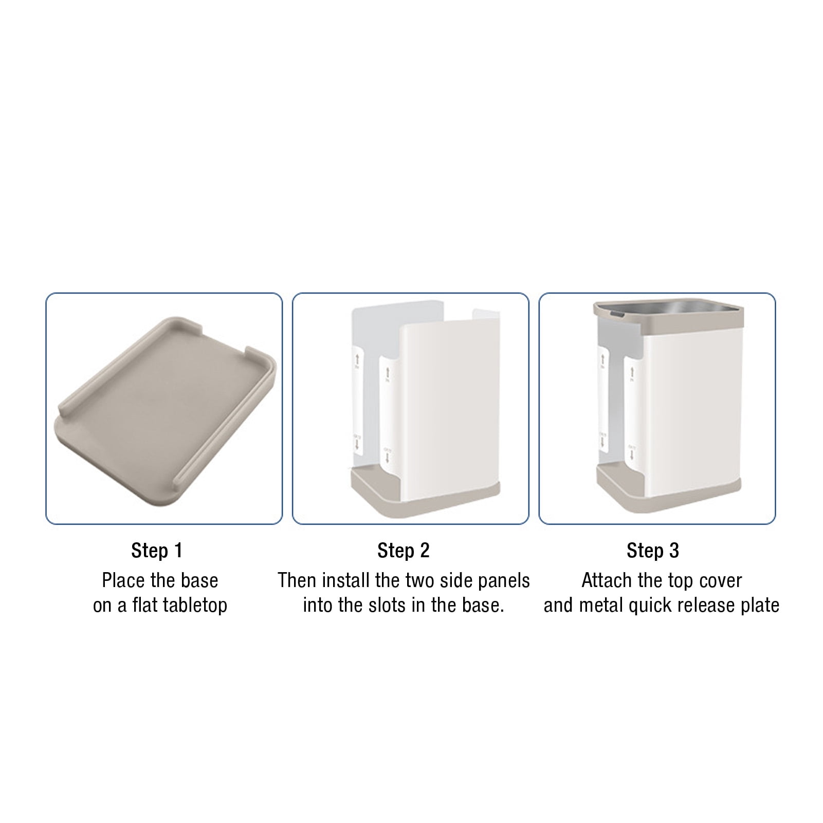 M Buder Chest Milk Freezer Storage Box Removable Organizer Container Large Capacity Plastic Storage Box for Breastmilk 8.07 in / 20.5 cm