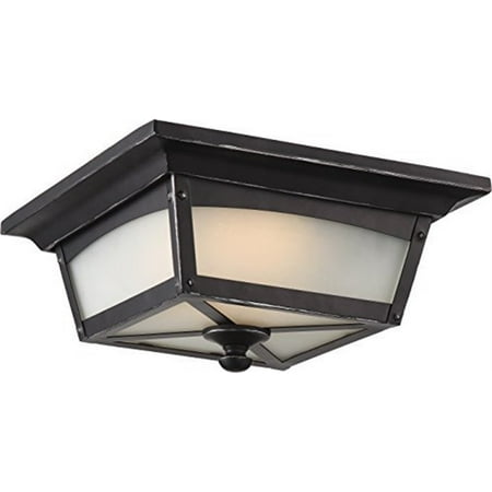 

Nuvo 62-823 - Essex Flush Lantern; Sterling Black Finish