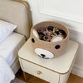 thumbnail image 1 of Woven Rope Storage Basket for Nursery and Shower Gifts with Bear Ears Handles, 1 of 6
