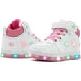thumbnail image 2 of Tenis Luz Led Bota Gamer Niño Bubble Gummers Importado 15-21 (Blanco, Sistema tallas calzado JP, Niño (2-5 años), Medición, 21.0 cm), 2 of 5