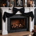 thumbnail image 4 of Halloween Large Black Bows ，Halloween Tree Topper Cute Vintage Decor Halloween Wall Door Decorations Christmas Tree Topper Bows Party Decor, 4 of 9