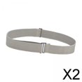thumbnail image 1 of 2x Cinturón Elástico con Hebilla Plana para Mujer, Cinturón Invisible a La Moda, Cinturones para Pantalones, Pantalones, Vestidos, Cinturón Elástico, 2 piezas, 1 of 8
