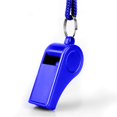 thumbnail image 5 of Pack de 2 Silbatos Deportivos Azules Extra Fuertes, 120dB, con Cordón, para Entrenadores, Árbitros, Supervivencia y Emergencias, 5 of 5
