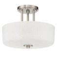 thumbnail image 1 of Concord F17036-80 3-Light Somes Semi Flush avec Verre Lin, 1 of 1
