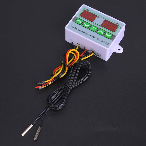 Contrôleur de Température, Thermostat Numérique Pratique pour Équipement Industriel DC12V, DC24V, AC220V
