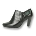 thumbnail image 3 of PEERAGE Kacey Women's Wide Width Leather Dress Bootie BLACK 9.5, 3 of 6