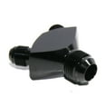 thumbnail image 4 of 3-Way Y-Block Fitting Adapter AN12 12-AN Male to 2X AN8 8-AN Male BLACK 3-Way Y-Block Fitting Adapter AN12 12-AN Male to 2X AN8 8-AN Male BLACK, 4 of 7