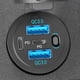 thumbnail image 5 of Cargador de Coche USB C PD de 12 V - Caja de Instalación Impermeable con Panel de Interruptores para Autocaravana, Camión, Motocicleta y, 5 of 5