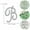 B, variant on 2Pcs/Set Crystal Letters A-Z Rhinestone Brooch Pins Rings Jewelry Set Women Gift-F-Brooch