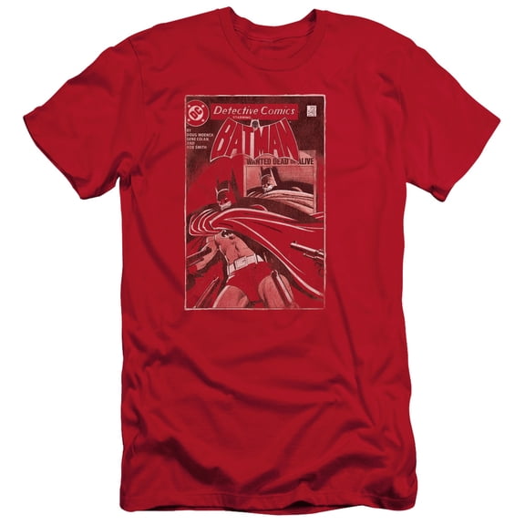 Batman - Doa Cover - Slim Fit Short Sleeve Shirt - Large