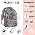 thumbnail image 6 of Chic Paisley Backpack - Wonderful Paisley Gift for Students, Water-Resistant School Bag with Hidden Security Pocket, Large Main Compartment for Books & Supplies, Comfortable Daily Carry Backpack, 6 of 6