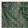 thumbnail image 4 of Soimoi Green Rayon Fabric Multicolor Mandala Print Fabric by Yard 56 Inch Wide, 4 of 5