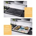 thumbnail image 2 of Large Induction Cooktop Protector Mat Coastal Nautical Octopus Stove Top Covers for Electric Stove, Oceans Corals Starfish Jellyfish Decorative Stove Burner Cover Mats, Glass Top Stove Cover, 2 of 7