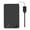 Black, variant on Thin Holder Case Power Supply Wireless Charging Box For Phone Backup Shell Only