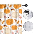 thumbnail image 4 of Thanksgiving and Fall Decor Golden Autumn Kitchen Curtains 2 Pack Rod Pocket,52x63in Kitchen Curtains Fall Holiday Long Curtain, 4 of 5