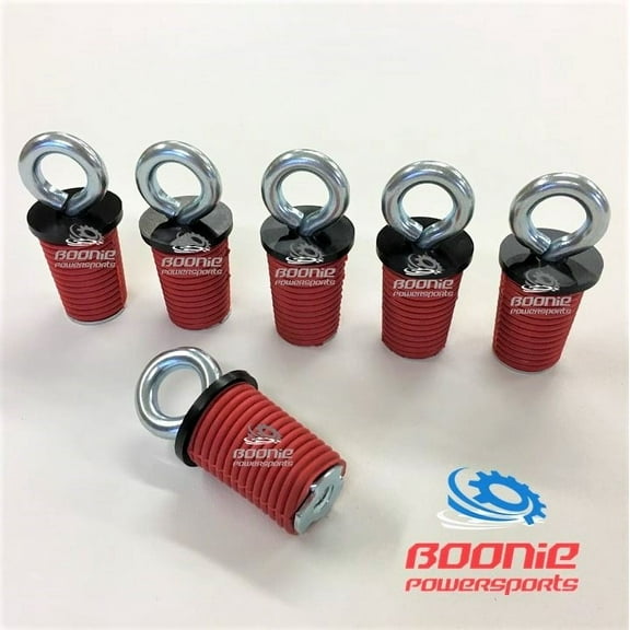 6 Pack - RZR, Sportsman & ACE Polaris Lock & Ride Lock and Ride Type Tie Down Anchors