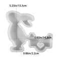 thumbnail image 4 of 3D Rabbit Silicone Mould - Ideal for Easter Crafts, 4 of 6